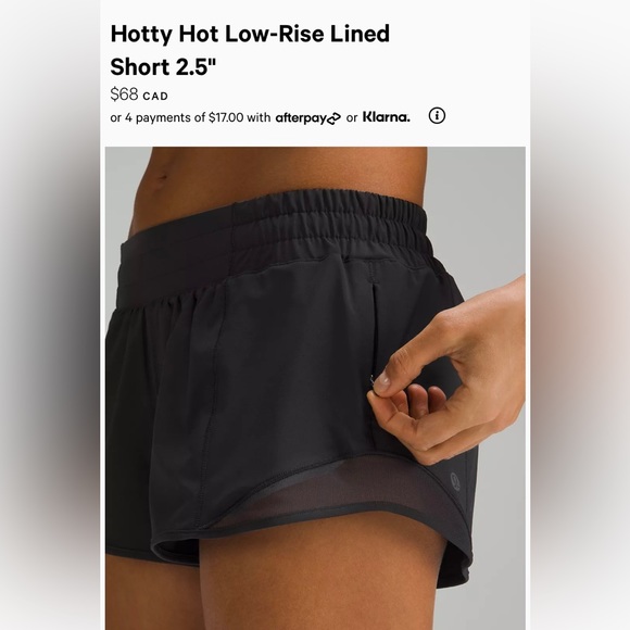 Lulu lemon shorts - Picture 1 of 2